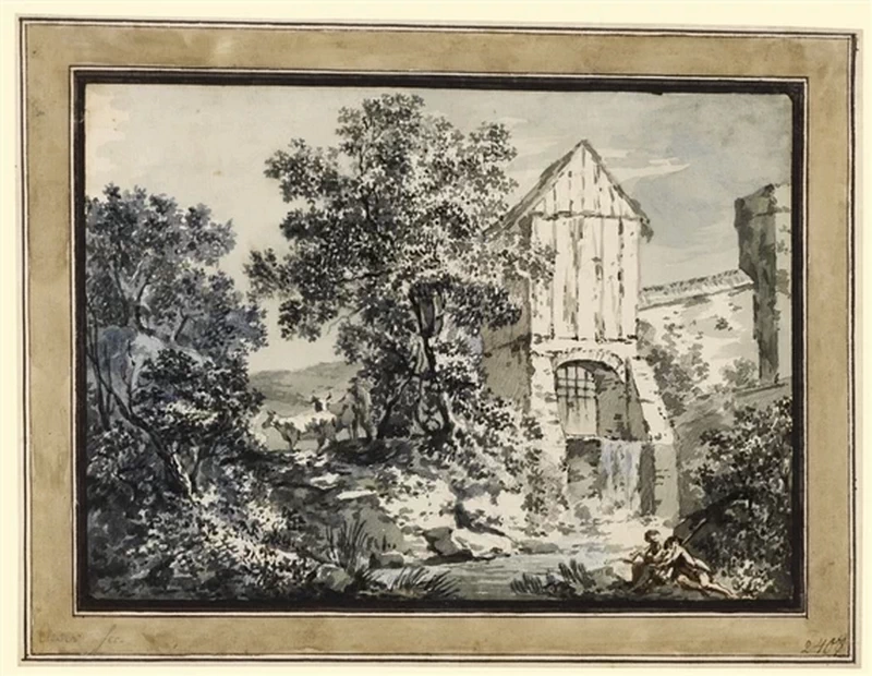 Paesaggio arcadico, 1750